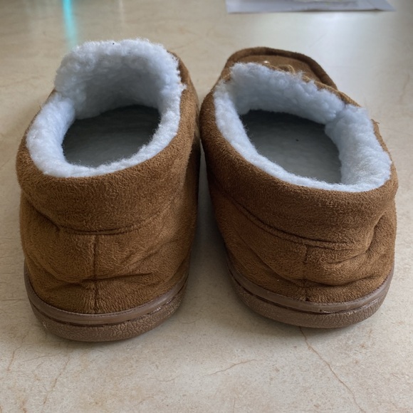 Cozy Tan Slippers - Picture 2 of 7